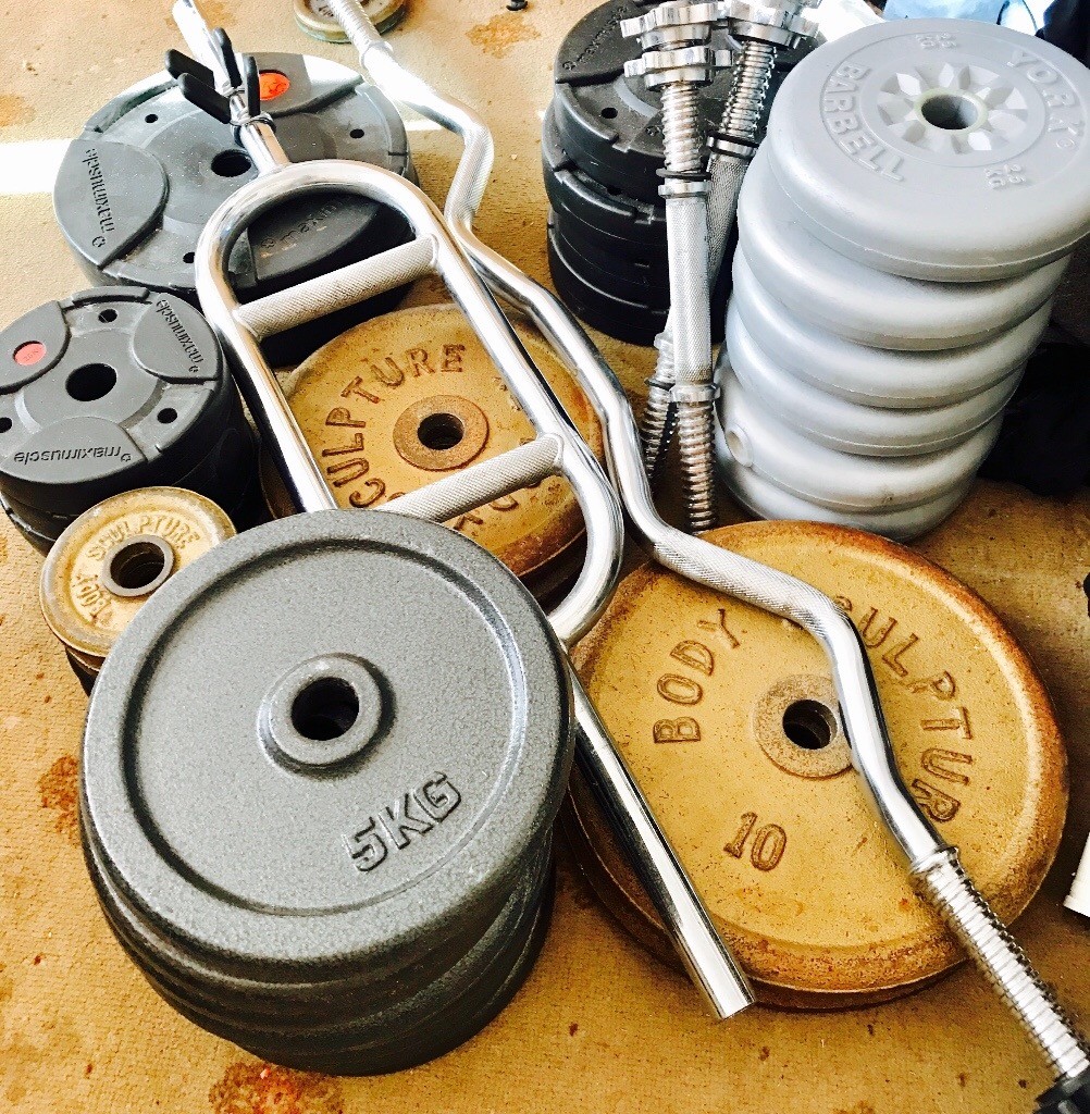 Weight plates & bars for sale in Trafford, Manchester Gumtree