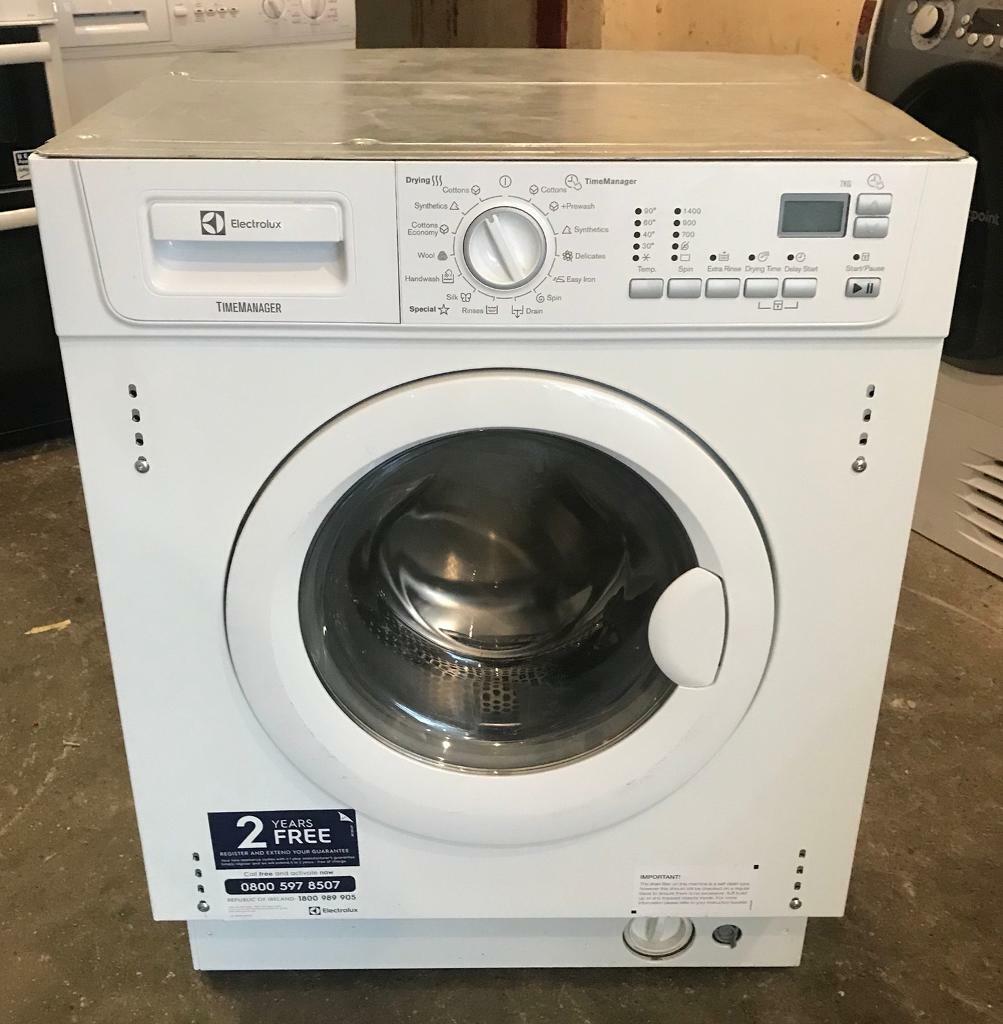 7kg Electrolux Digital Integrated Washer & Dryer (Fully Working & 3 Month Warranty) in Leyton