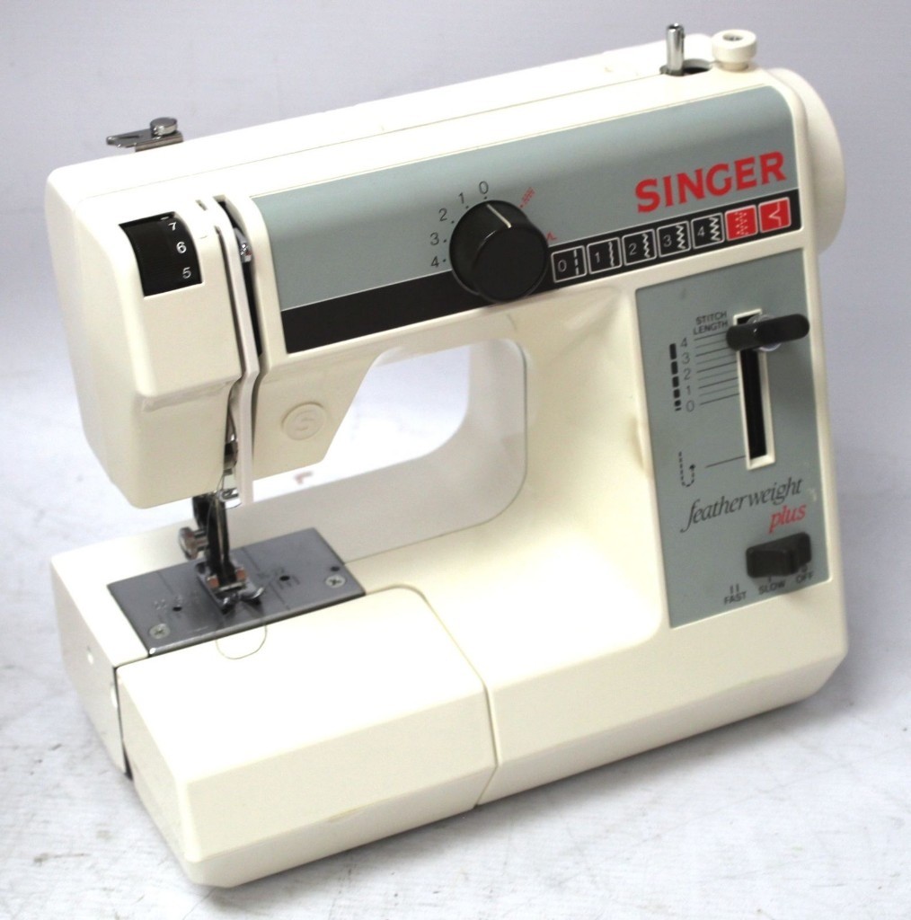 SINGER 324 Featherweight Plus Electric Compact Sewing Machine In White