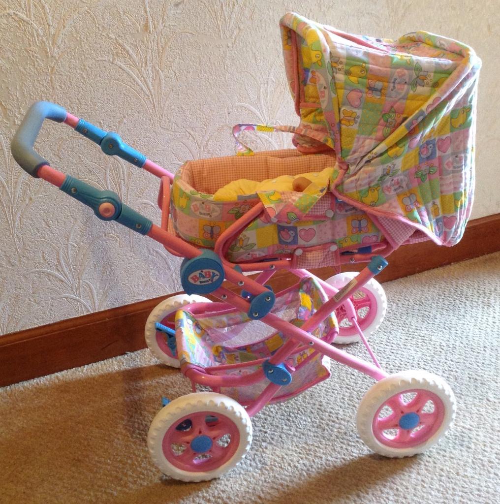 baby born doll pushchair