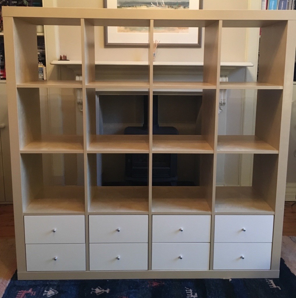 Ikea Kallax 16 Cube Oak Effect Storage Unit In Ferry Road Edinburgh