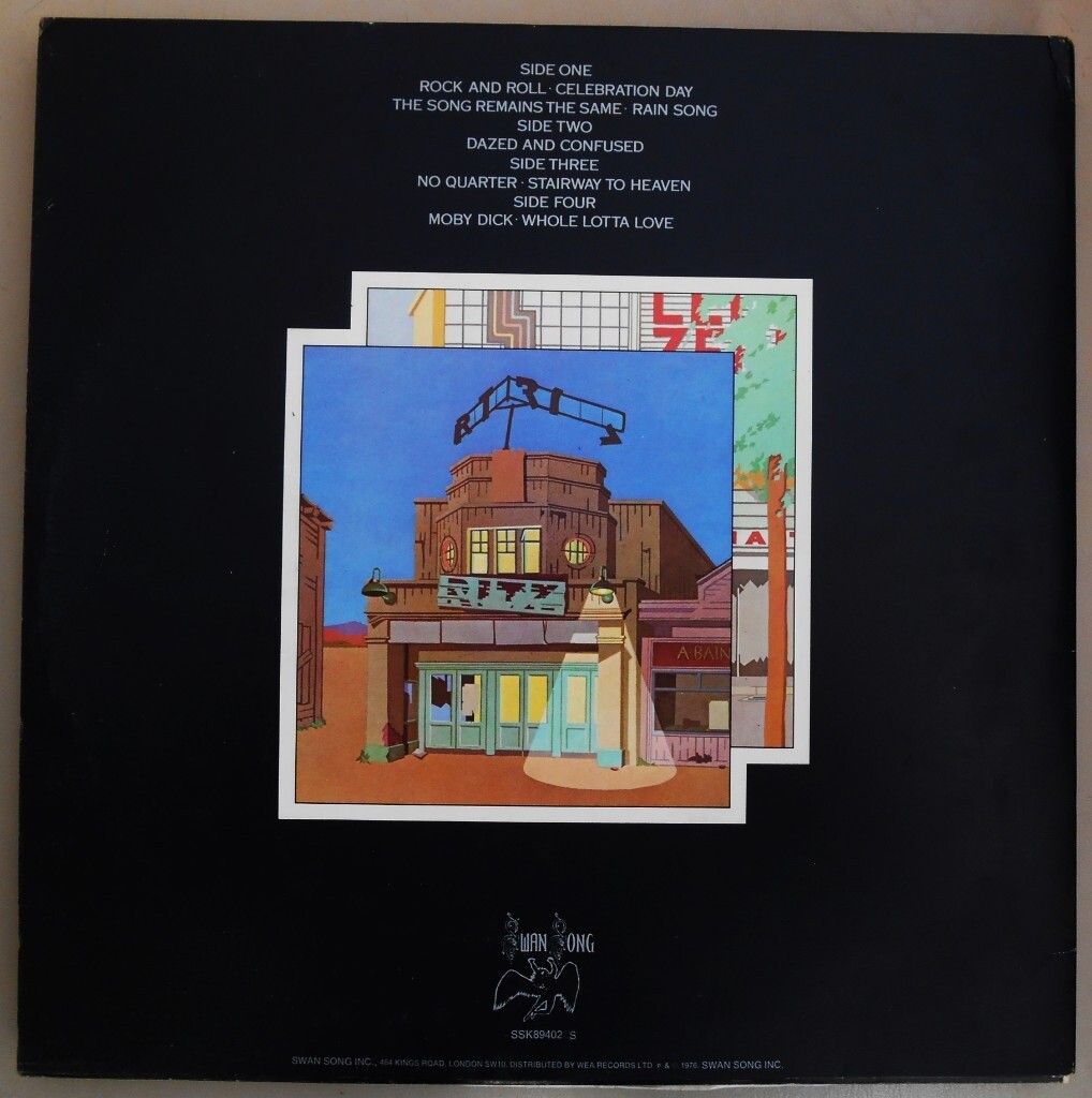 LED ZEPPELIN THE SONG REMAINS THE