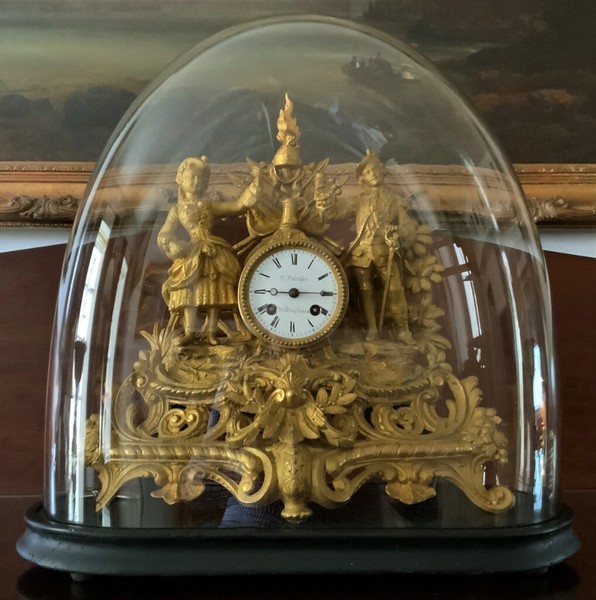 Glass Dome Clock for sale in UK View 57 bargains