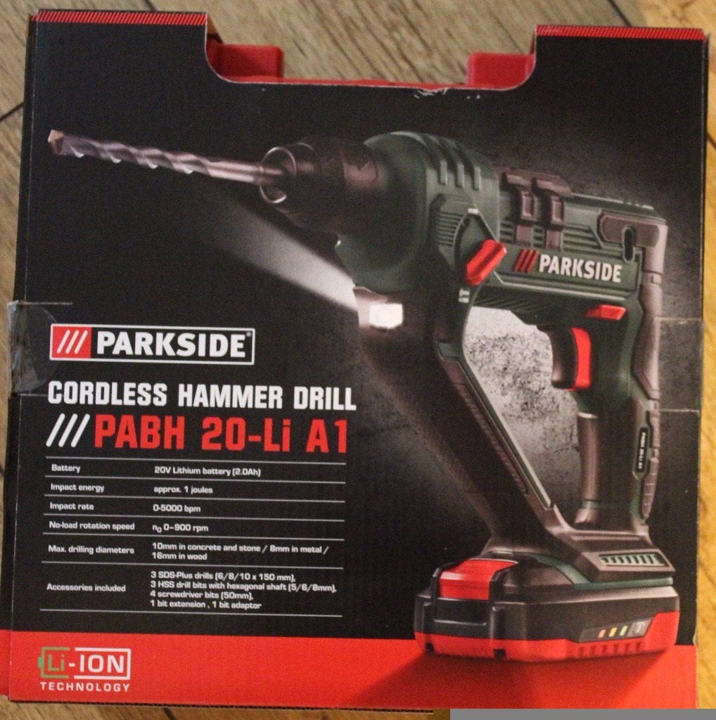 Cordless Hammer Drill 20V PARKSIDE NEW!!! in Box in Bartley Green, West Midlands Gumtree