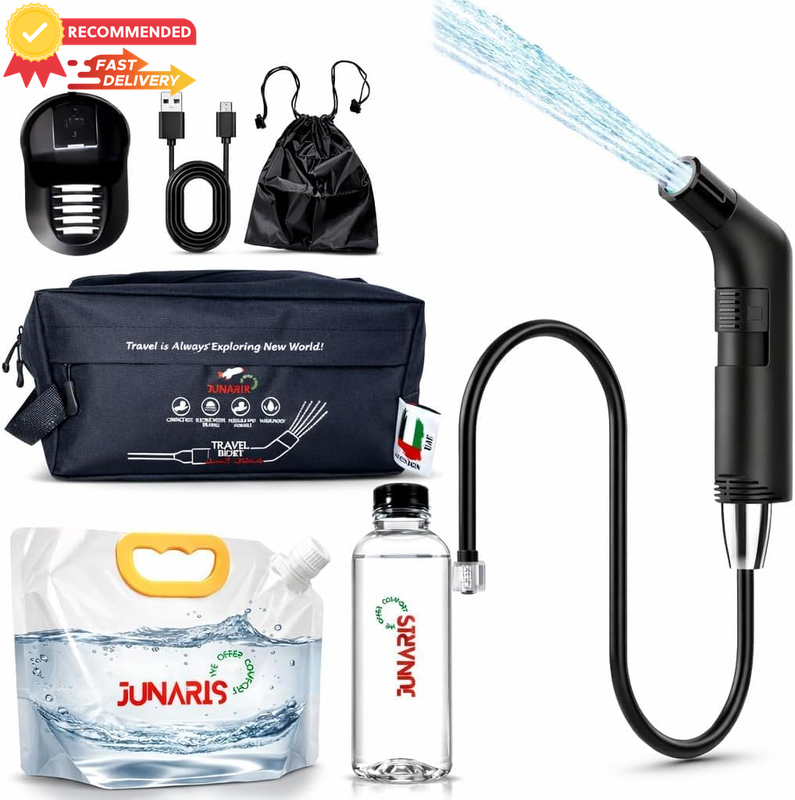 Portable Electric Bidet - Travel Handheld Sprayer, 2 Modes, USB-C