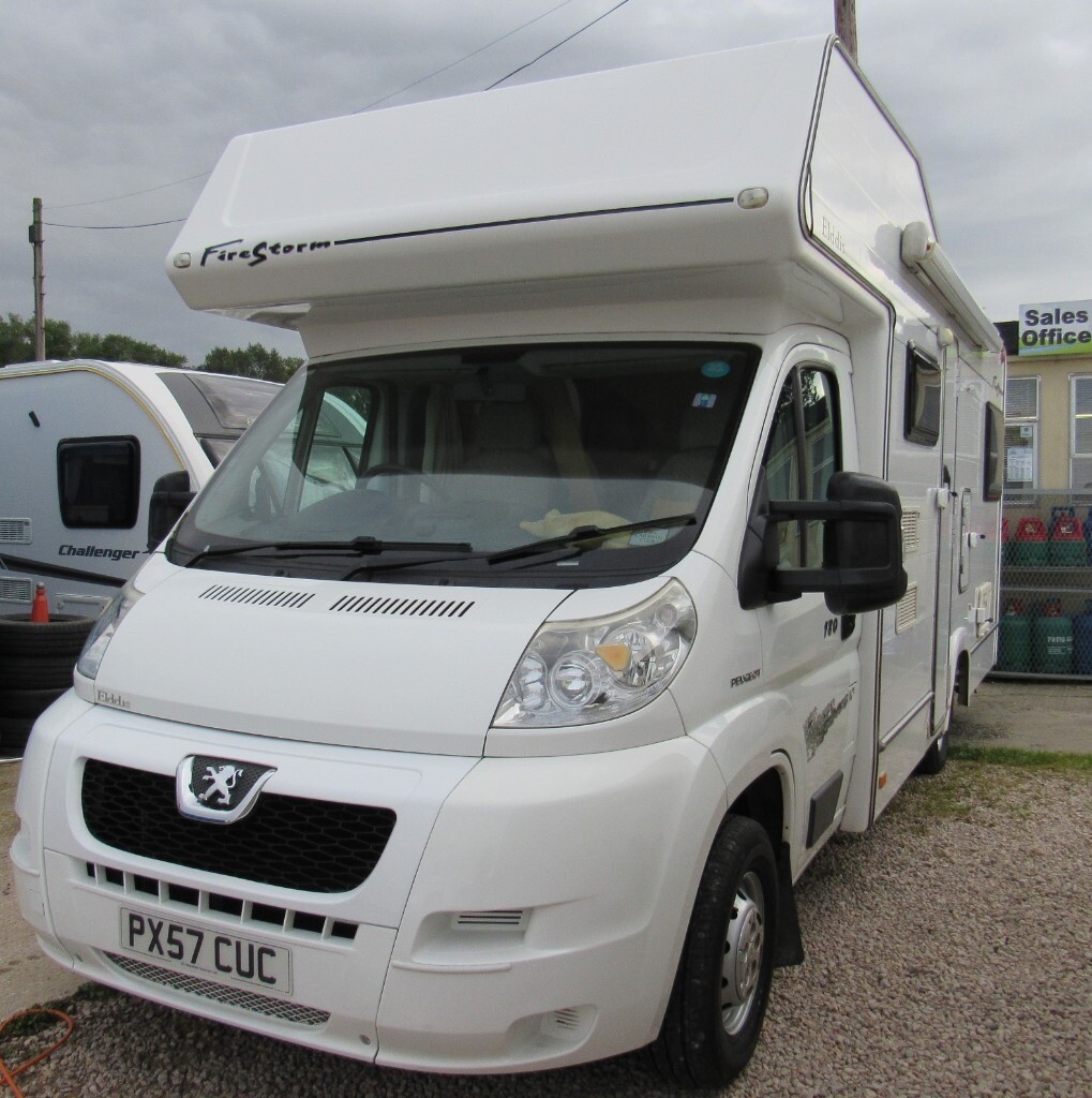 Peugeot BOXER 335 L2S MWB ELDDIS FIRESTORM 180 2007 MOTORHOME Diesel