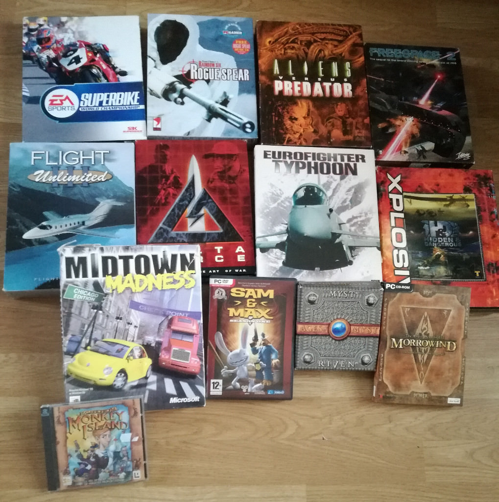 PC GAMES BIG BOX LOT in Broomhill, Glasgow Gumtree