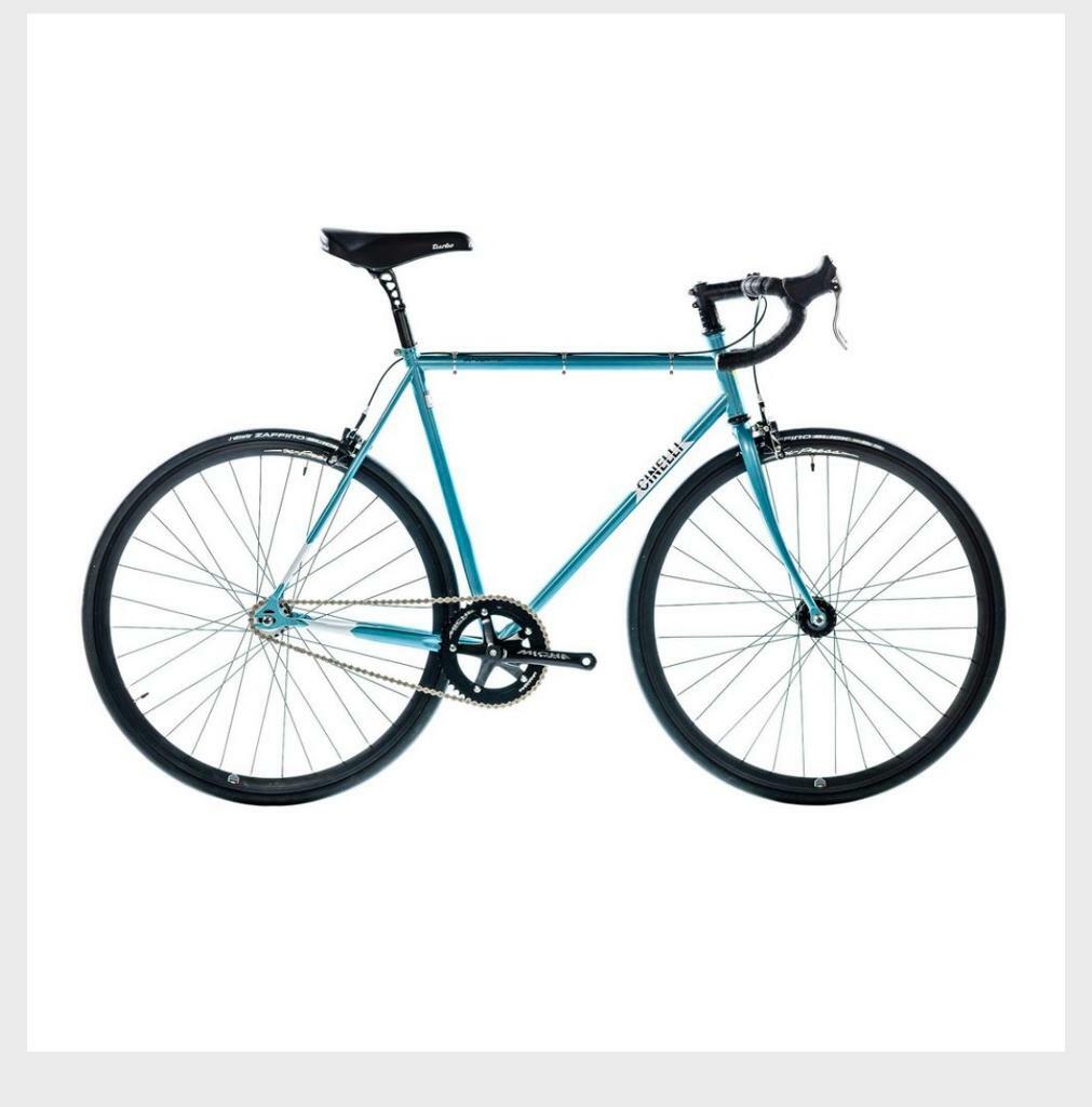 Cinelli Gazzetta single speed fixed road bike in Hackney, London