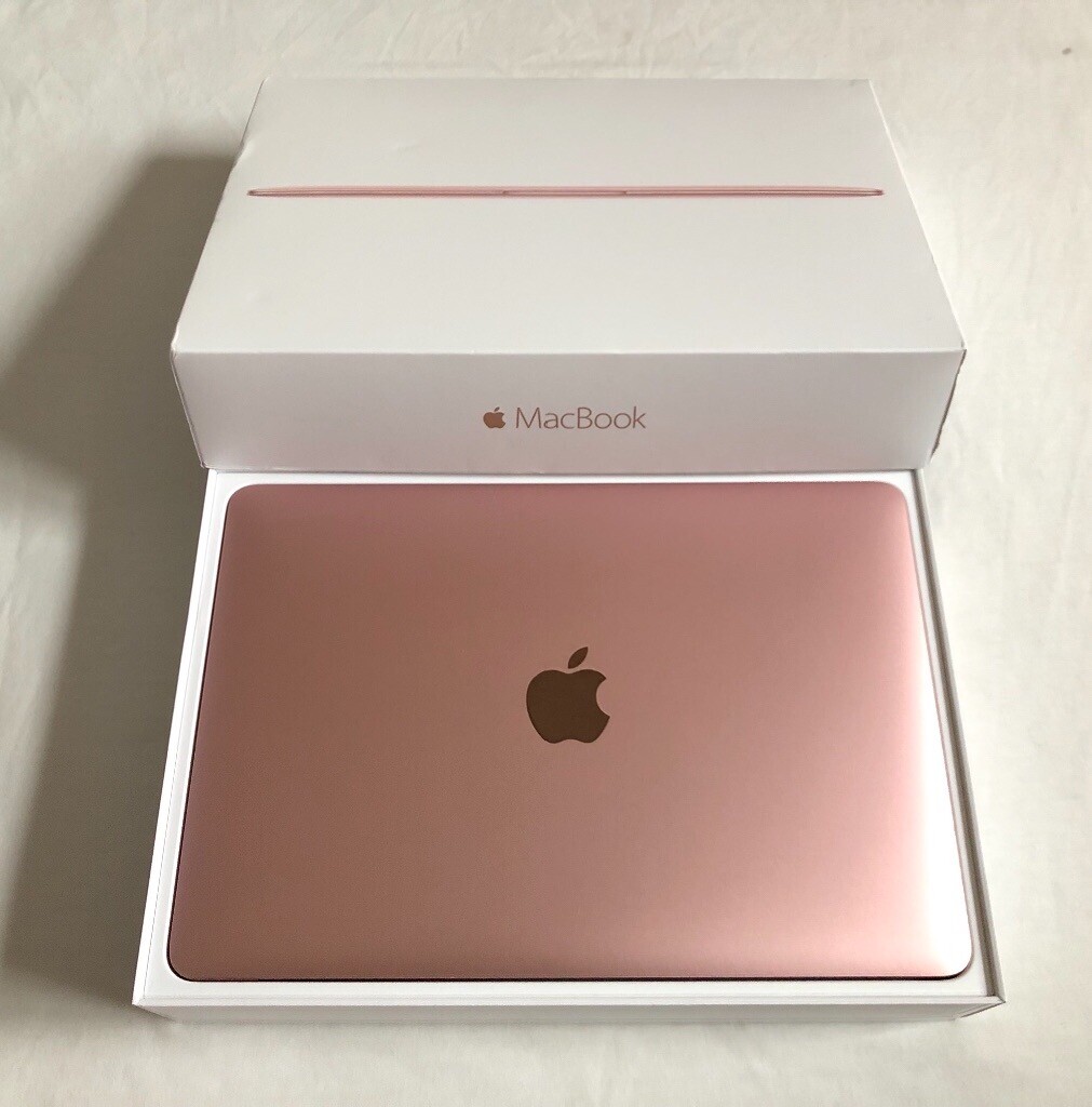 Macbook 12inch Rose Gold 8GB 256G SSD Retina Display in box AppleCare