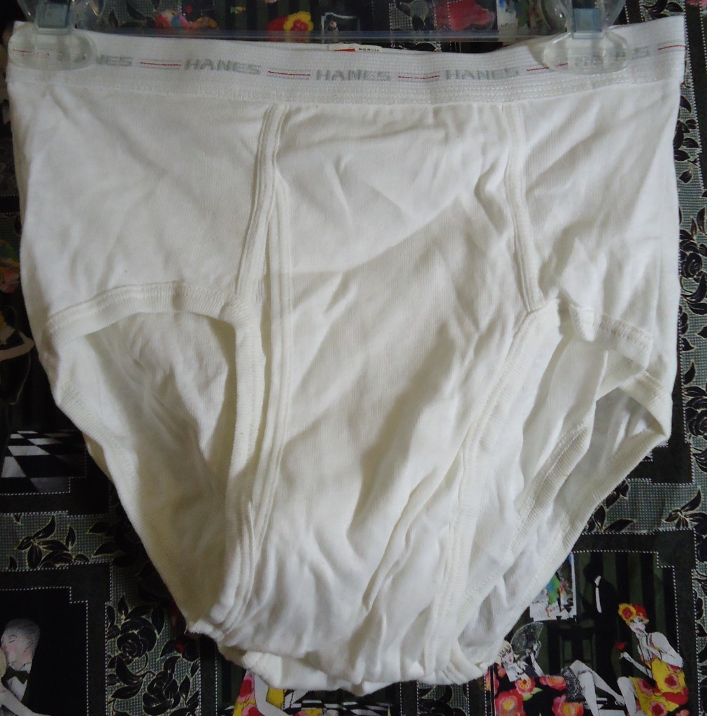 NOS Vtg 80s Hanes 100% Cotton Tighty White Briefs sz 32 USA Made UNWORN