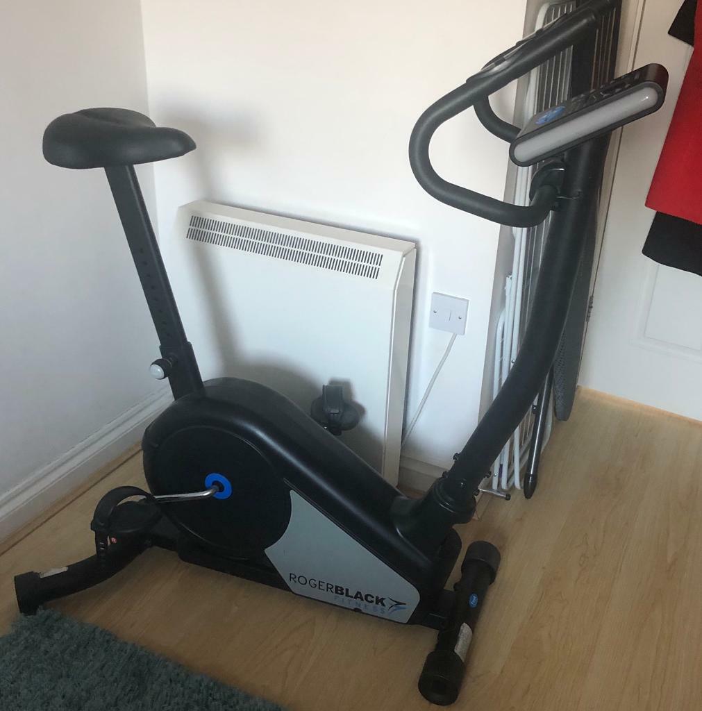 roger black fitness exercise bike