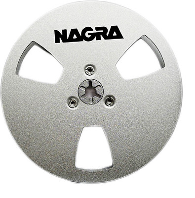 5'' NARGA SILVER Light Metal Aluminum Reel to Reel Take Up Reel