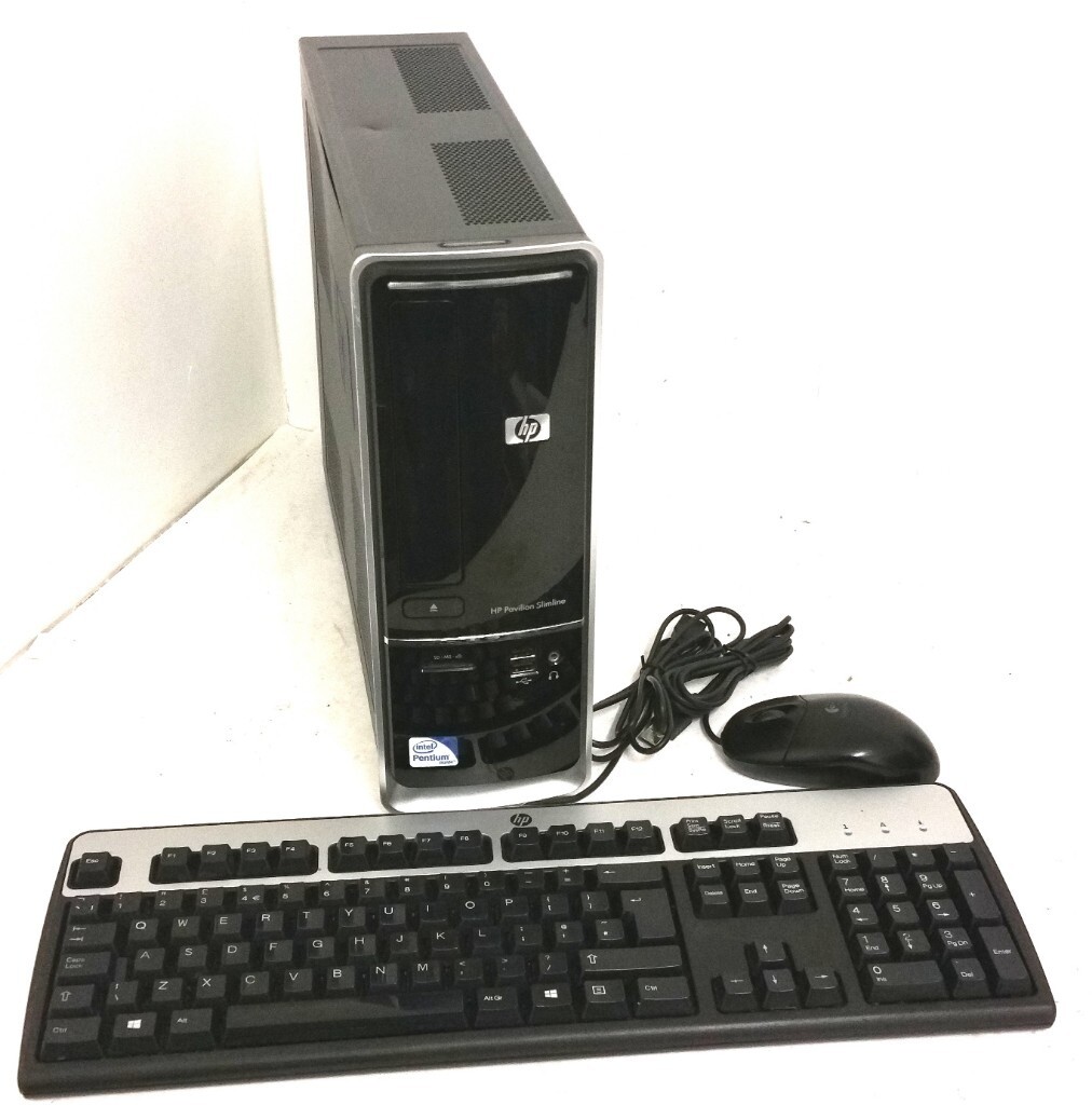 HP Pavillion Slimline S5000 Pentium Dual Core WiFi 8GB Ram 1TB HDD PC