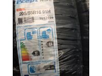 4x New Hankook Winter Tyres 205/55/R16 205 55 16