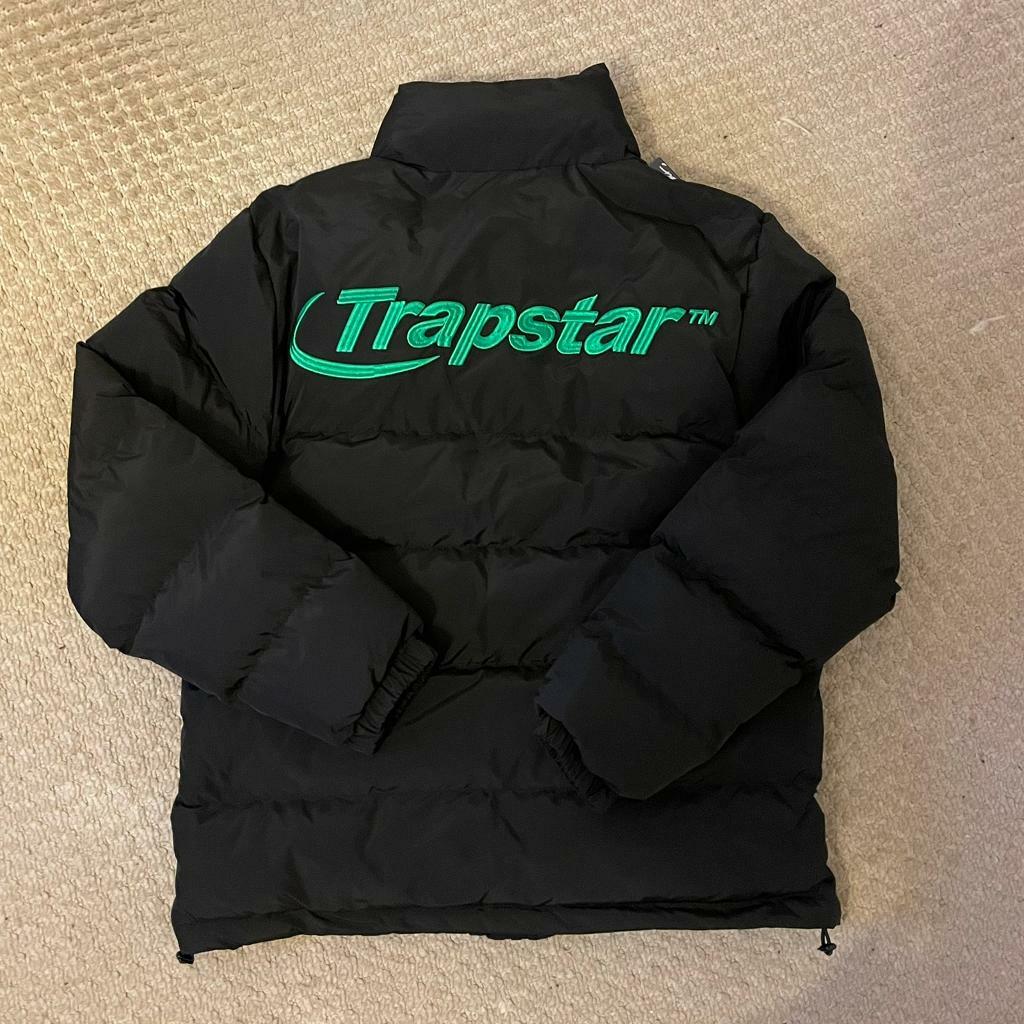 Trapstar Hyperdrive Jacket Black/Green in Handsworth Wood, West