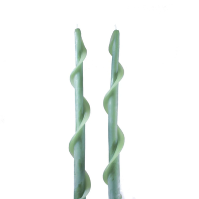 Beeswax Single Spiral Taper Candle