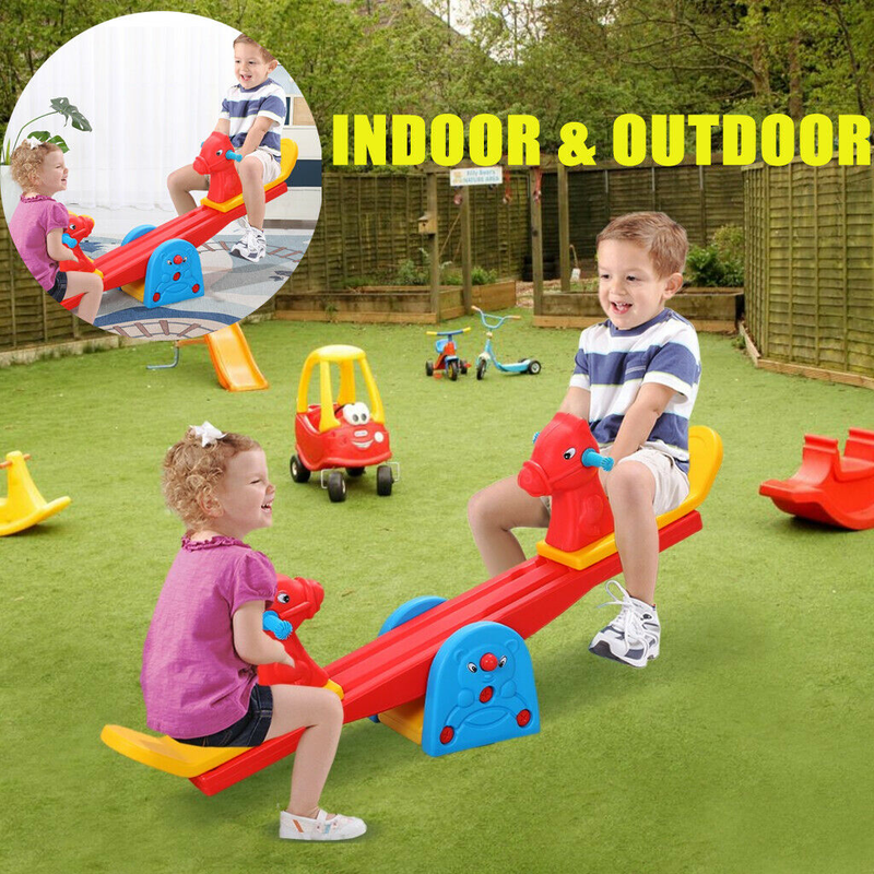 Seesaw – Teeter Totter Backyard Or Playroom Equipment With Easy-Grip