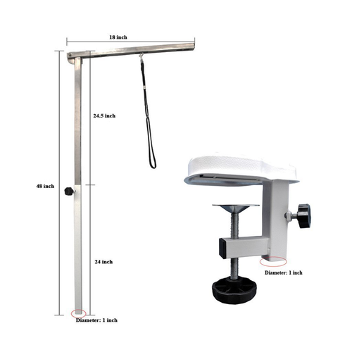 Flying Pig Grooming Heavy Duty Foldable Grooming Arm