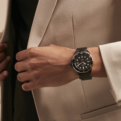 Pre-owned Hugo Boss Black Mens Analogue Watch Ace 1514013