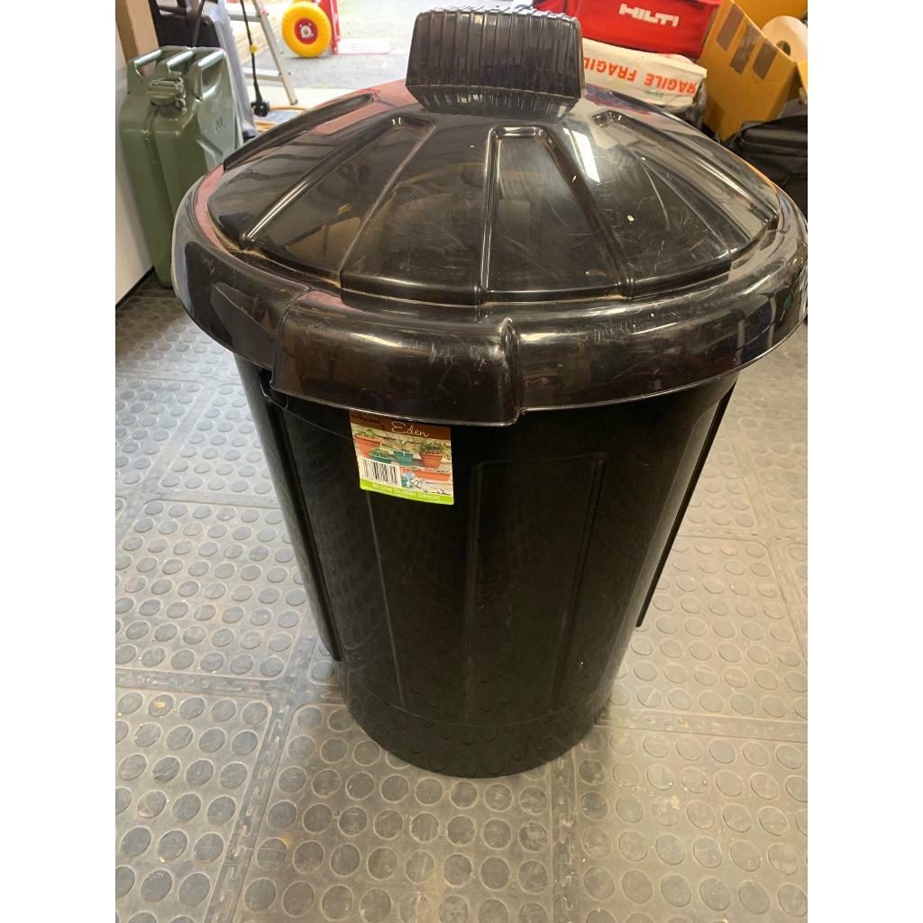 80L black plastic bin in Costessey, Norfolk Gumtree