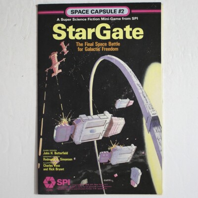 StarGate 1979 SPI Space Capsule #2 Game