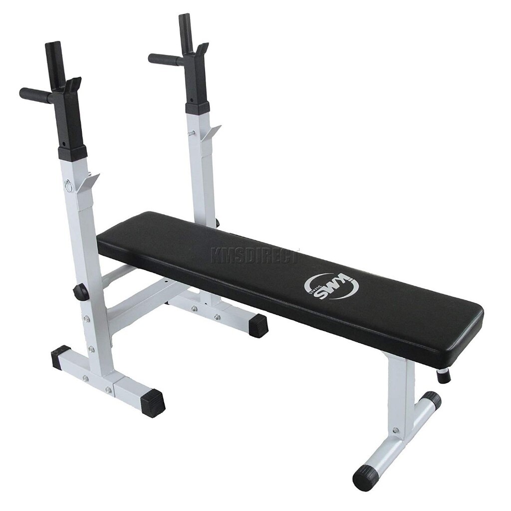 Foxhunter New Adjustable Folding Bench Press Heavy Duty Weight