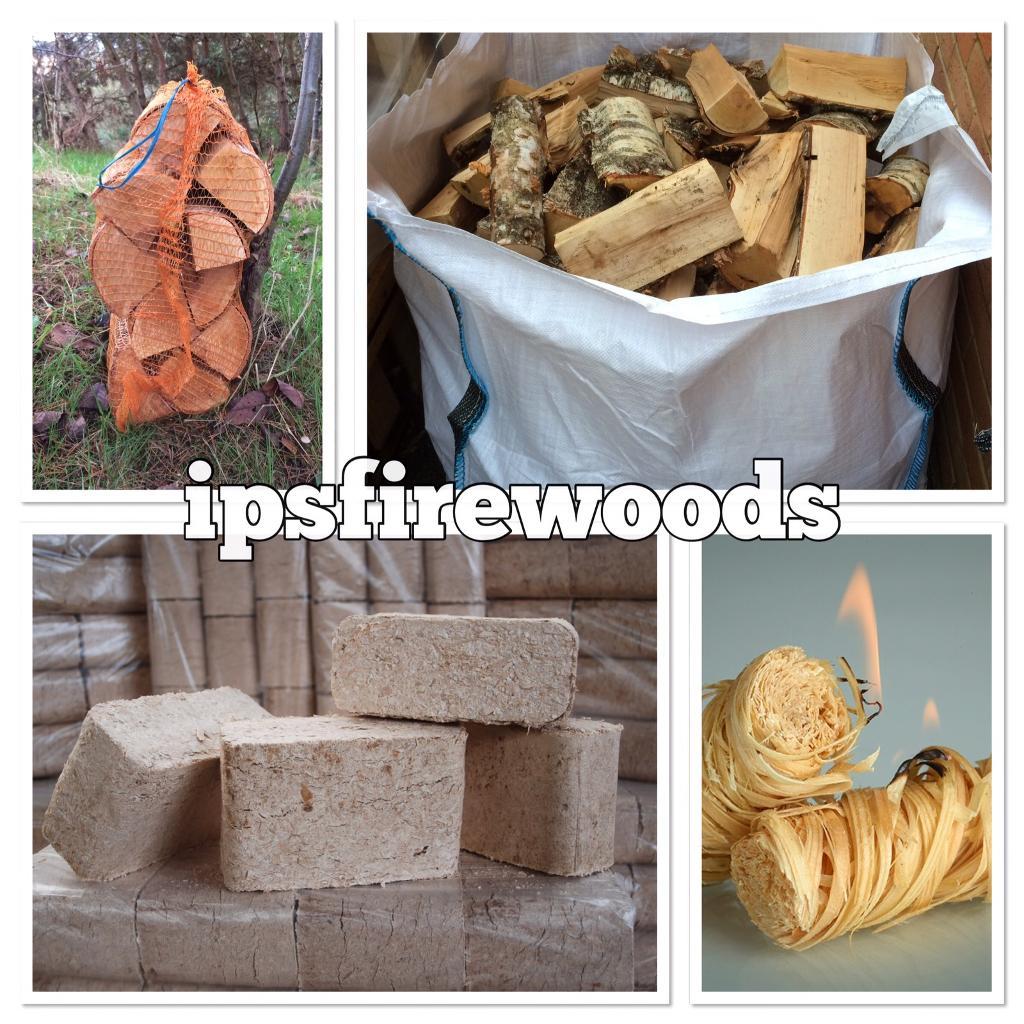Firewood hardwood kiln dried logs & ecolog briquettes for the Ipswich