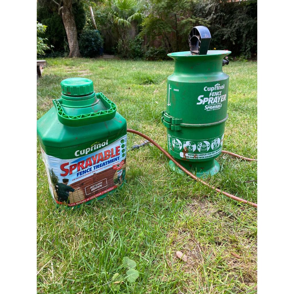 Cuprinol fence sprayer and paint in Chippenham, Wiltshire Gumtree