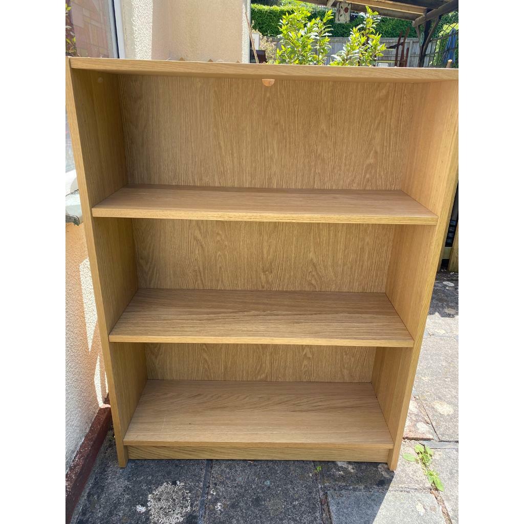 Teak effect shelving unit in Somerset Gumtree