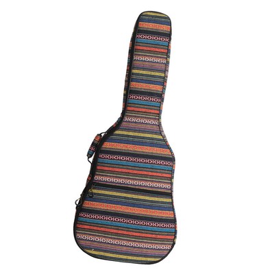 Gepolsterte Akustikgitarrenkoffer Externe Zubehörtasche Multifunktions # 2