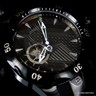 Pre-owned Invicta Marvel Black Panther Venom Automatic Open Heart Ed 52mm Watch