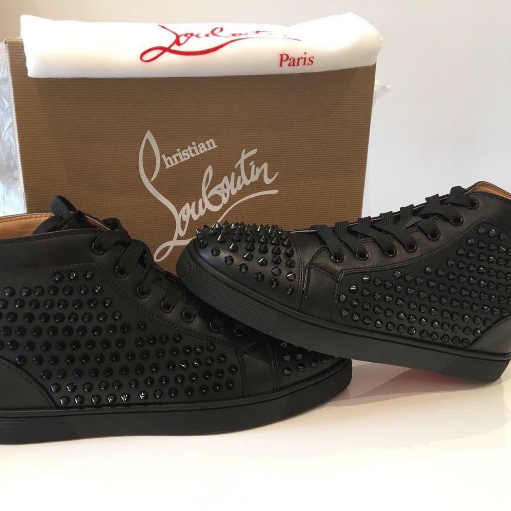 Christian Louboutin Men Trainers | Studded Sneakers | UK SIZE 9.5 Designer | in Heathrow, London ...