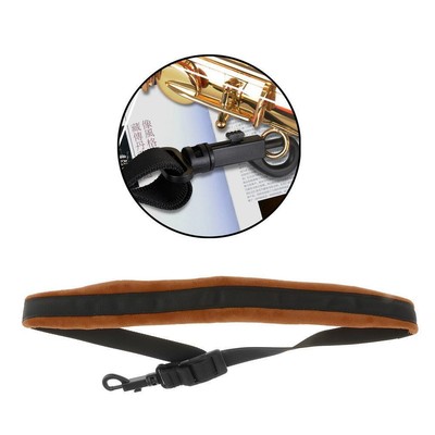 50cm Universal Saxophone Neck Strap Adjustable Sax Harness Belt Thick Padded
