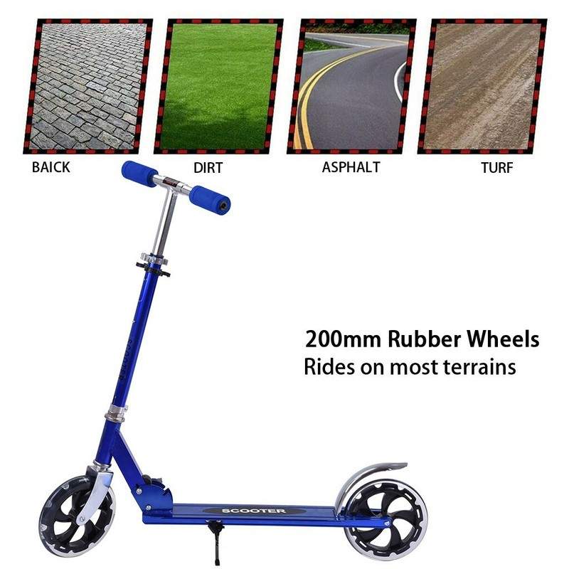Pro Stunt Push Kick Scooter Kids Adult Folding Aluminium Wheel City