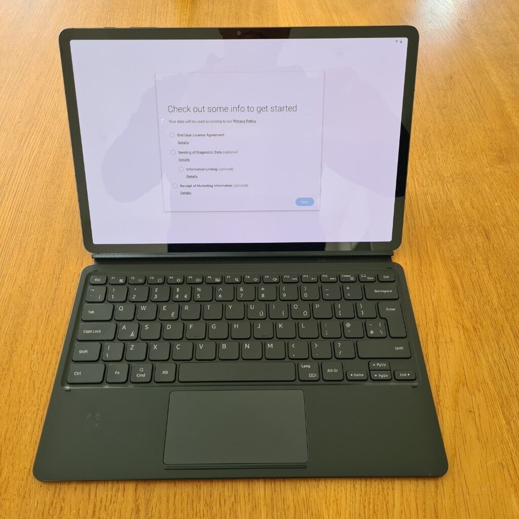 Samsung Galaxy Tab S7 Plus with genuine Keyboard Cover | in Truro, Cornwall | Gumtree