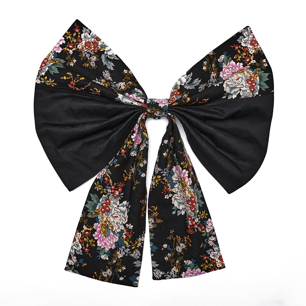 Pre-owned Punk Rave Lolita Lovely Pretty Japanese Style Princess Kimono Long Sleeve Dress In Black