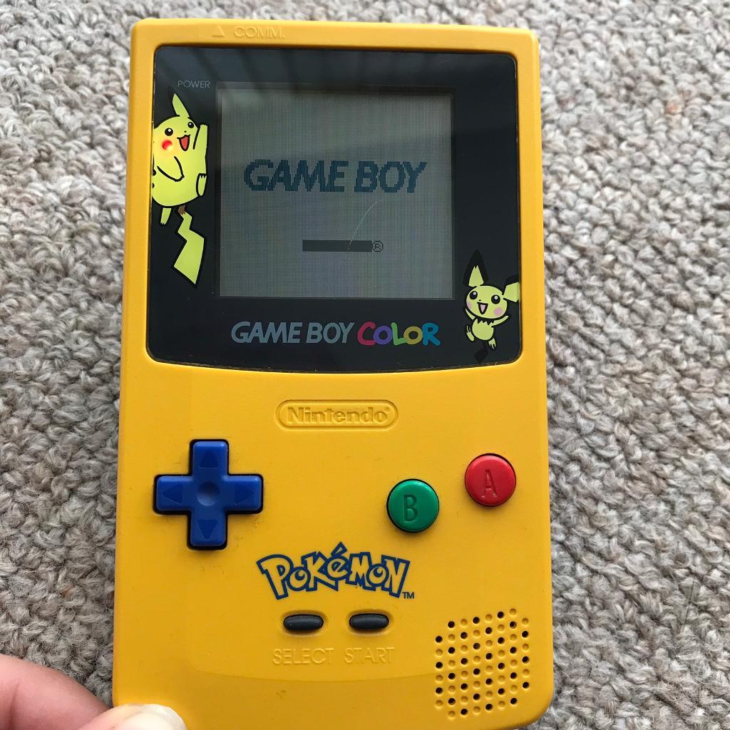 Gameboy Color Pokemon Special Pikachu Edition Nintend - vrogue.co