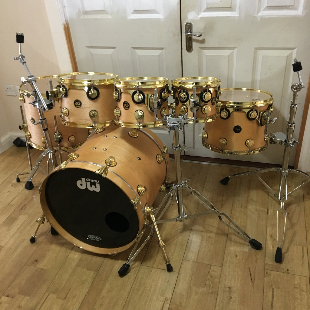 Fully Refurbished DW Collectors Shell Pack (Drum Kit) Brand New Evans