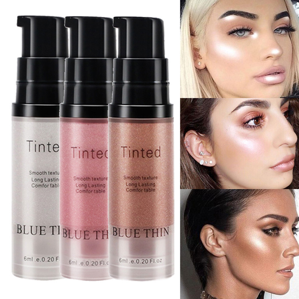Makeup Gold Liquid Face Eye Contour Brightener Glow Shimmer 3 Shades