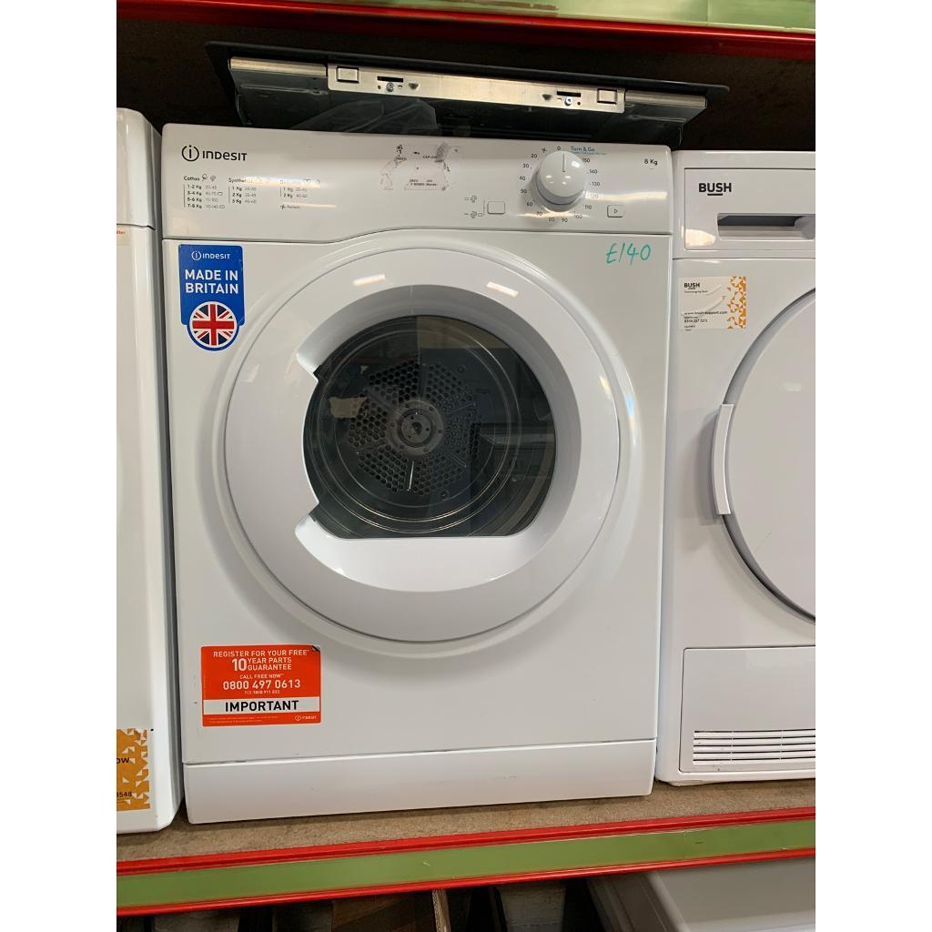 Indesit 8kg Vented Dryer in Kettering, Northamptonshire Gumtree