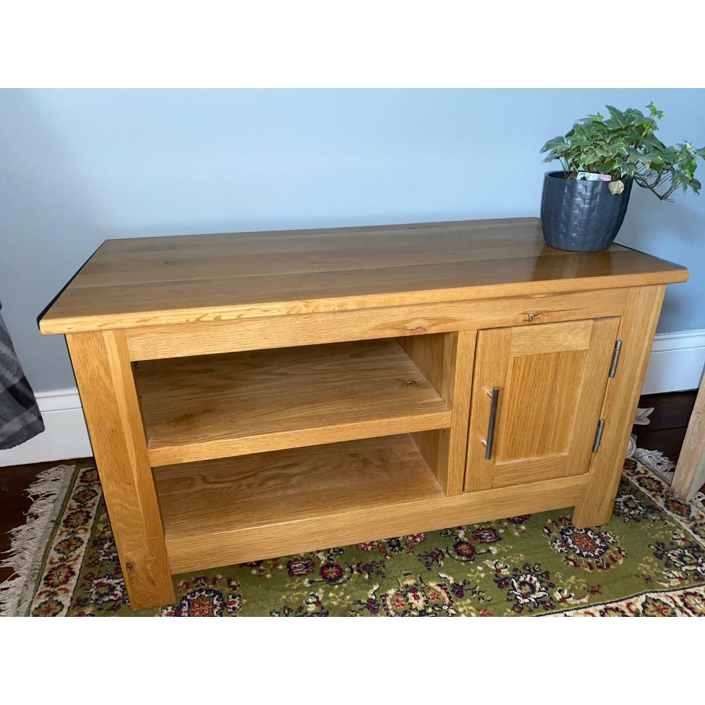 Oak TV table/stand in Plymouth, Devon Gumtree