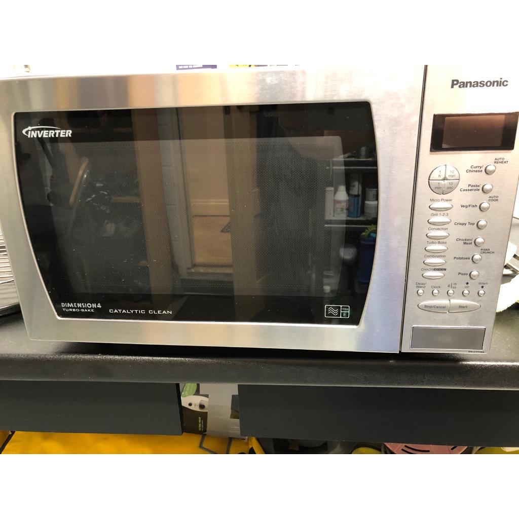 Panasonic Dimension 4 Turbo bake microwave combi oven in Aylesbury