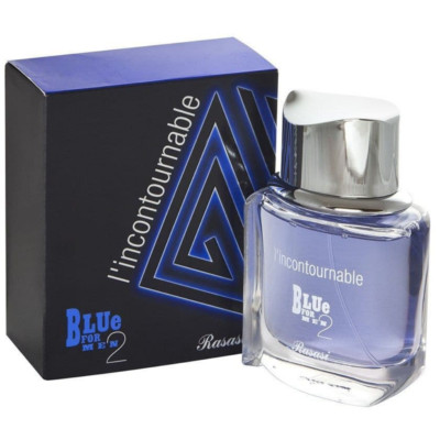 Blue for Men 2 L'Incontournable EDP - 75ML (2.5 oz) by Rasasi- FREE SHIPPING