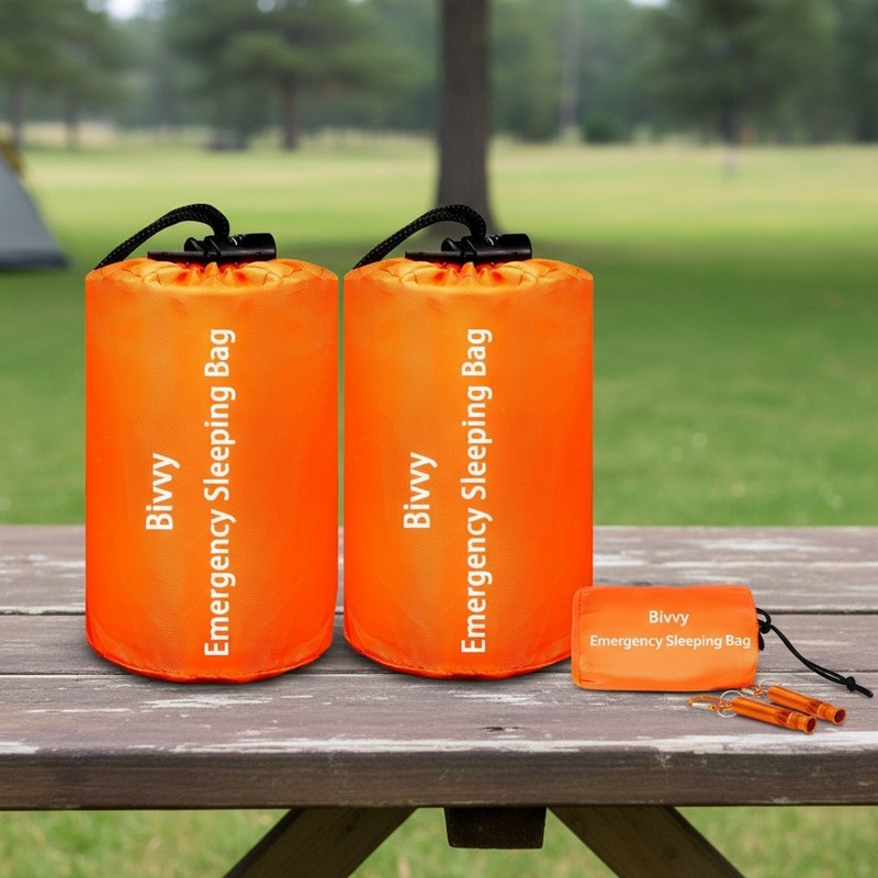 Portable Waterproof Emergency Sleeping Bags - Essential Gear for Outdoor