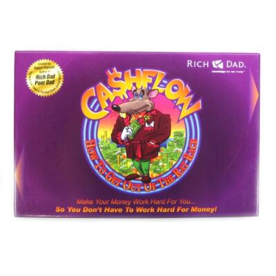 人生ゲーム Rich Dad Poor Dad  CASHFLOW101 English Start a Competitive Game of CASHFLOW® for Family Game Night