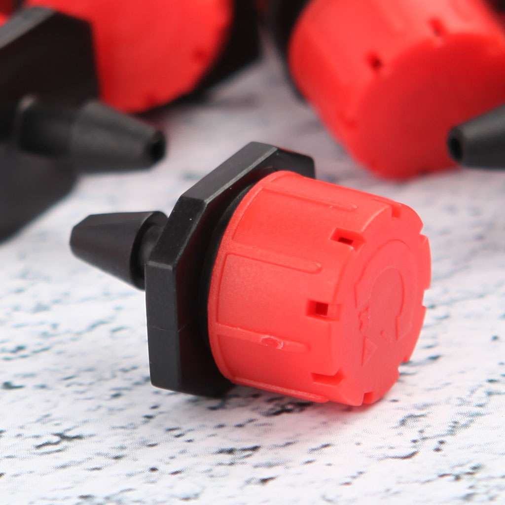 Lot Adjustable Emitter Dripper Micro Drip Irrigation Sprinkler Watering System