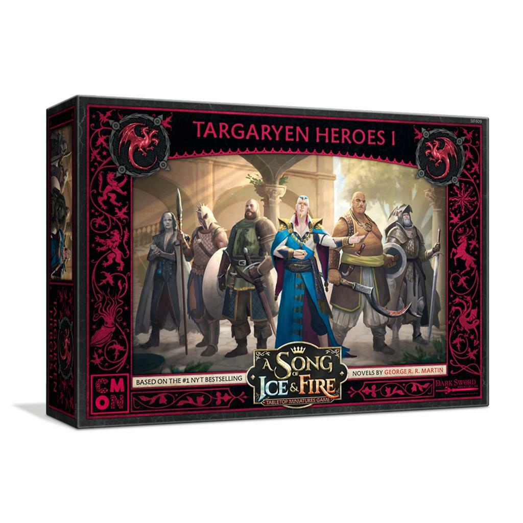Targaryen Heroes #1 A Song of Ice & Fire Miniatures ASOIAF CMON NIB