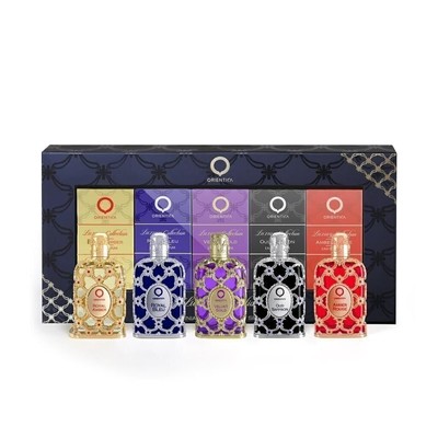 Orientica Luxury Collection 5 Piece Eau de Parfum Miniature Discovery Set **