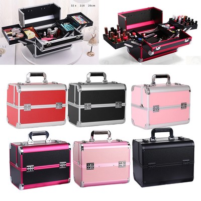 professional makeup organizer case