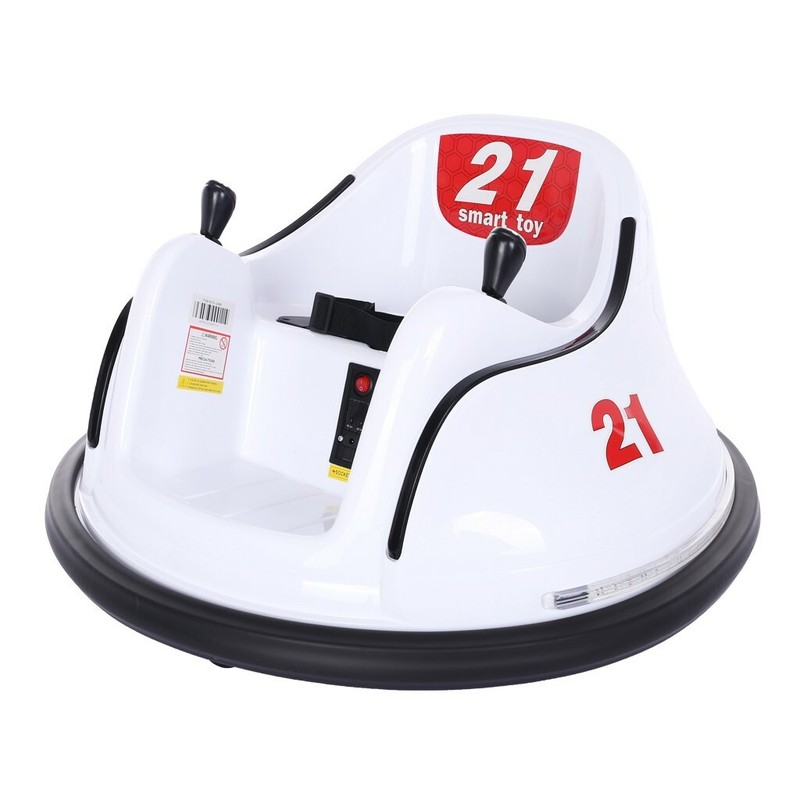 Ride On Bumper Car Toy For Toddlers Aged 1.5+ 6V Battery-Powered With